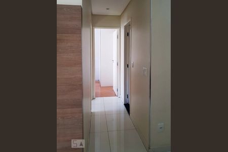 Hall Quartos de apartamento à venda com 2 quartos, 62m² em Vila Gomes, São Paulo
