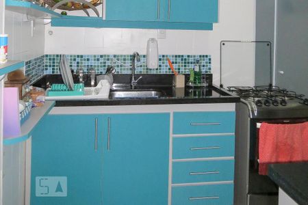 Cozinha de apartamento para alugar com 1 quarto, 45m² em Bela Vista, São Paulo