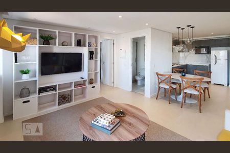 Sala de apartamento para alugar com 1 quarto, 58m² em Água Branca, São Paulo