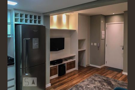 Sala de apartamento para alugar com 1 quarto, 41m² em Cidade Monções, São Paulo