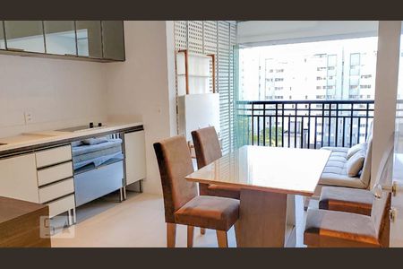 Apartamento para alugar com 35m², 1 quarto e sem vagaCozinha e Sala de jantar