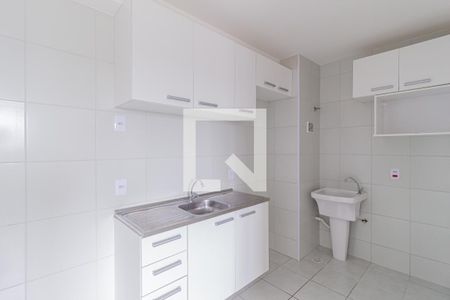 Apartamento à venda com 36m², 2 quartos e 1 vagaCozinha e área de serviço