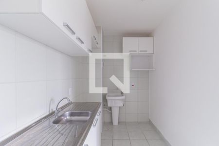 Apartamento à venda com 36m², 2 quartos e 1 vagaCozinha e área de serviço