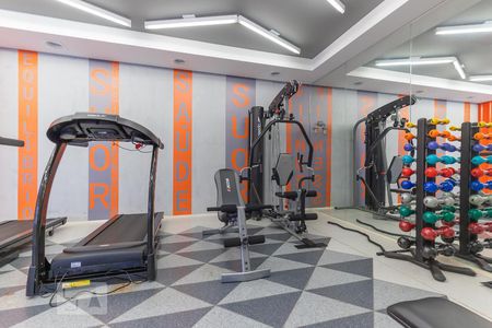 Apartamento à venda com 44m², 1 quarto e 1 vaga Apartamento à venda com 44m², 1 quarto e 1 vagaÁrea comum - Academia