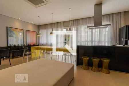 Studio para alugar com 22m², 0 quarto e sem vaga Studio para alugar com 22m², 0 quarto e sem vagaÁrea comum - Salão gourmet