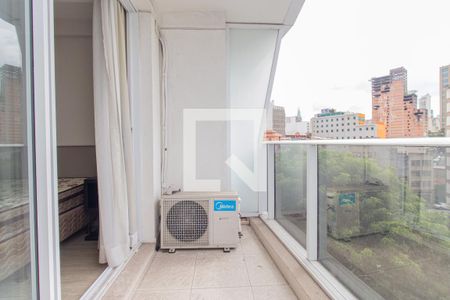 Studio para alugar com 22m², 0 quarto e sem vaga Studio para alugar com 22m², 0 quarto e sem vagaVaranda