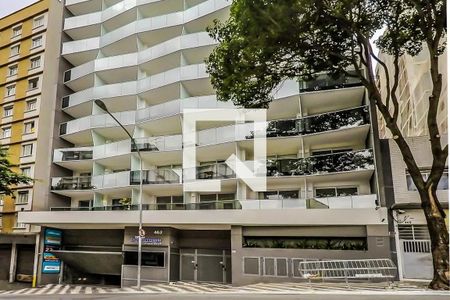 Studio para alugar com 22m², 0 quarto e sem vaga Studio para alugar com 22m², 0 quarto e sem vagaFachada e portaria