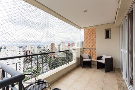 Varanda da Sala de apartamento para alugar com 3 quartos, 165m² em Vila Suzana, São Paulo