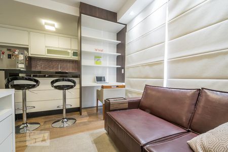 Apartamento para alugar com 37m², 1 quarto e 1 vaga Apartamento para alugar com 37m², 1 quarto e 1 vagaSala