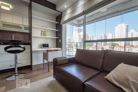 Apartamento para alugar com 37m², 1 quarto e 1 vaga Apartamento para alugar com 37m², 1 quarto e 1 vagaSala