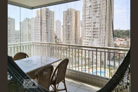 Varanda de apartamento à venda com 2 quartos, 98m² em Jardim Taquaral, São Paulo