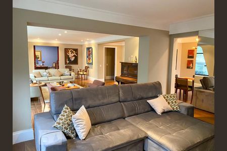 Sala de apartamento à venda com 3 quartos, 244m² em Jardim Paulista, São Paulo