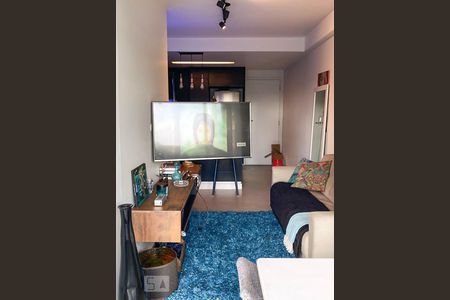 Sala de apartamento à venda com 1 quarto, 45m² em Pinheiros, São Paulo