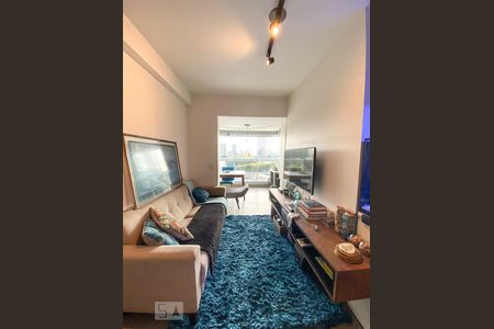 Sala de apartamento à venda com 1 quarto, 45m² em Pinheiros, São Paulo