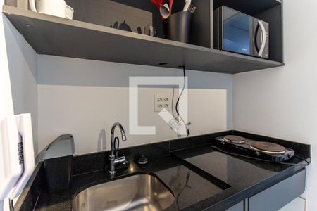 Studio à venda com 33m², 1 quarto e sem vagaCozinha