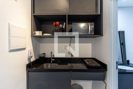 Studio à venda com 33m², 1 quarto e sem vagaCozinha