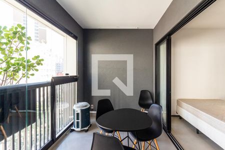 Varanda Integrada de kitnet/studio à venda com 1 quarto, 33m² em Vila Buarque, São Paulo