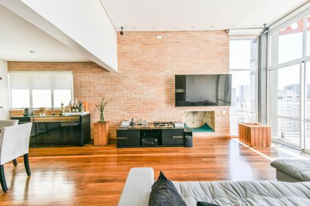 Sala de apartamento para alugar com 2 quartos, 280m² em Jardim das Bandeiras, São Paulo