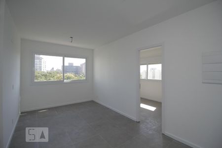 Sala de apartamento à venda com 1 quarto, 46m² em Marechal Rondon, Canoas