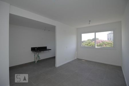 Sala de apartamento à venda com 1 quarto, 46m² em Marechal Rondon, Canoas