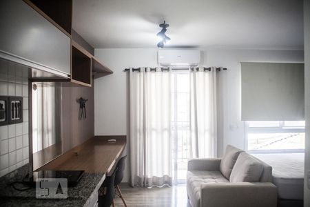 Studio para alugar com 28m², 1 quarto e sem vagaSala/Quarto