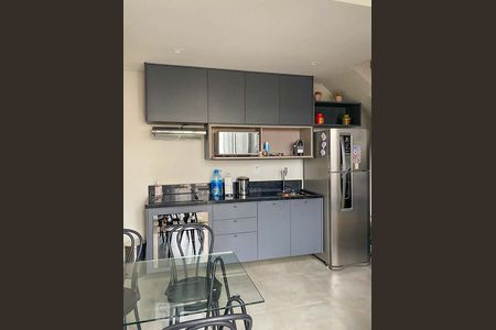 Cozinha de apartamento para alugar com 1 quarto, 42m² em Pinheiros, São Paulo