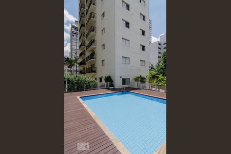 Apartamento para alugar com 91m², 3 quartos e 1 vaga Apartamento para alugar com 91m², 3 quartos e 1 vagaPiscina e fachada