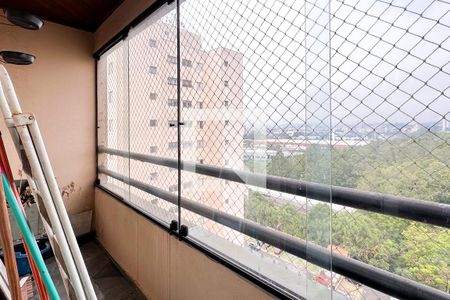 Varanda da Sala de apartamento para alugar com 3 quartos, 76m² em Planalto, São Bernardo do Campo