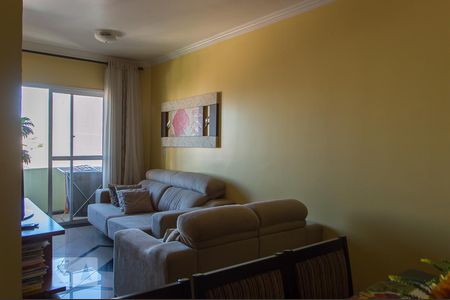 Sala de apartamento à venda com 3 quartos, 74m² em Vila Gonçalves, São Bernardo do Campo