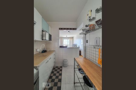 Cozinha de apartamento à venda com 2 quartos, 62m² em Bosque da Saúde, São Paulo