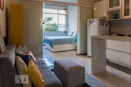 Sala de apartamento para alugar com 1 quarto, 36m² em Tijuca, Rio de Janeiro