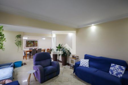 Sala de estar de apartamento à venda com 4 quartos, 200m² em Jardim Marajoara, São Paulo