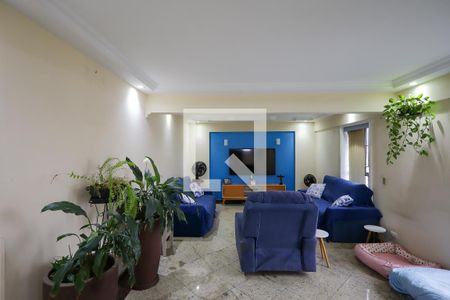 Sala de estar  de apartamento à venda com 4 quartos, 200m² em Jardim Marajoara, São Paulo