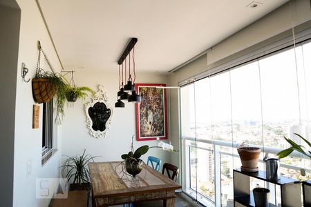 Varanda da Sala de kitnet/studio à venda com 1 quarto, 58m² em Jardim Brasil (zona Sul), São Paulo