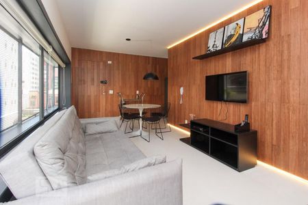 Apartamento à venda com 50m², 1 quarto e 1 vaga Apartamento à venda com 50m², 1 quarto e 1 vagaSala