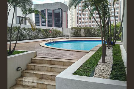 Área comum - Piscina de apartamento para alugar com 1 quarto, 38m² em Bela Vista, São Paulo