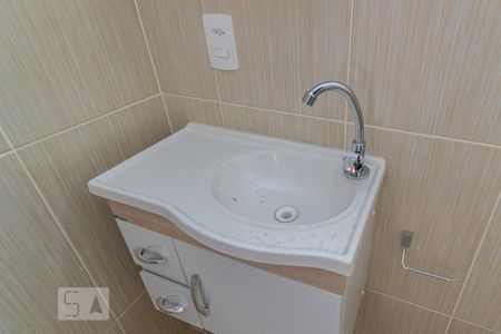 Studio para alugar com 60m², 2 quartos e sem vagaBanheiro - Detalhe da pia
