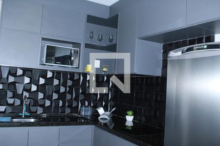 Sala/cozinha de apartamento à venda com 1 quarto, 36m² em República, São Paulo