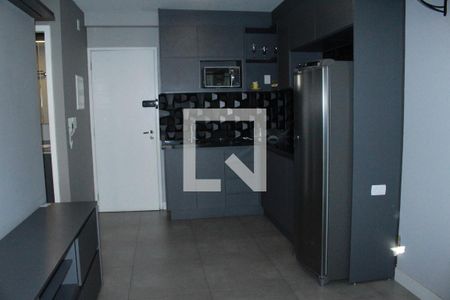 Sala/cozinha de apartamento à venda com 1 quarto, 36m² em República, São Paulo
