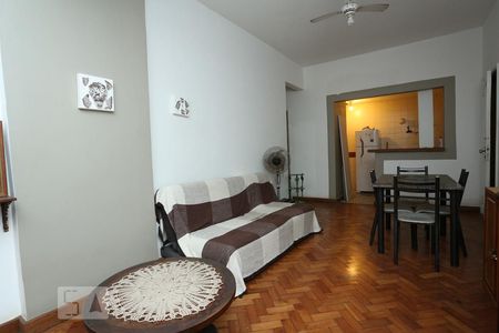 Sala de apartamento à venda com 1 quarto, 58m² em Copacabana, Rio de Janeiro