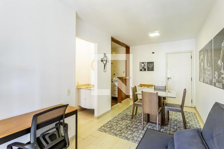 Sala de apartamento para alugar com 1 quarto, 40m² em Itaim Bibi, São Paulo