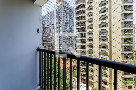 Varanda de apartamento para alugar com 1 quarto, 40m² em Itaim Bibi, São Paulo