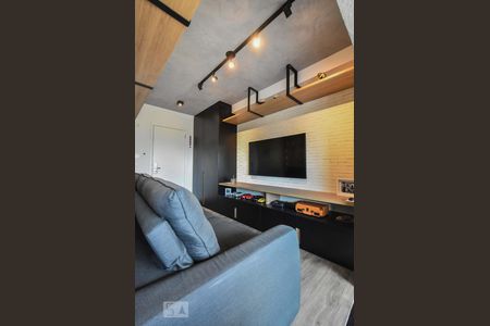 Sala de kitnet/studio para alugar com 1 quarto, 34m² em Brooklin Paulista, São Paulo