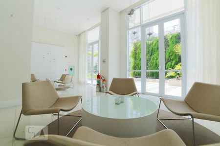 Studio para alugar com 34m², 1 quarto e 1 vagaHall