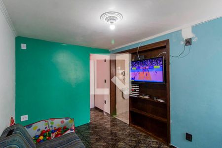 Sala  de apartamento à venda com 3 quartos, 56m² em Conjunto Habitacional Padre Manoel de Paiva, São Paulo
