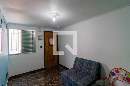 Sala  de apartamento à venda com 3 quartos, 56m² em Conjunto Habitacional Padre Manoel de Paiva, São Paulo