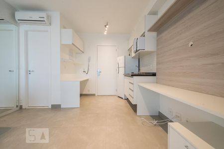 Sala de kitnet/studio à venda com 1 quarto, 33m² em Brooklin Paulista, São Paulo