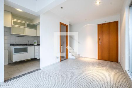 Sala de apartamento à venda com 1 quarto, 90m² em Pinheiros, São Paulo