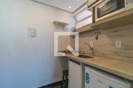 Apartamento à venda com 30m², 1 quarto e sem vagaCozinha e Área de Serviço