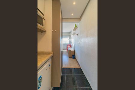 Apartamento à venda com 30m², 1 quarto e sem vagaCozinha e Área de Serviço